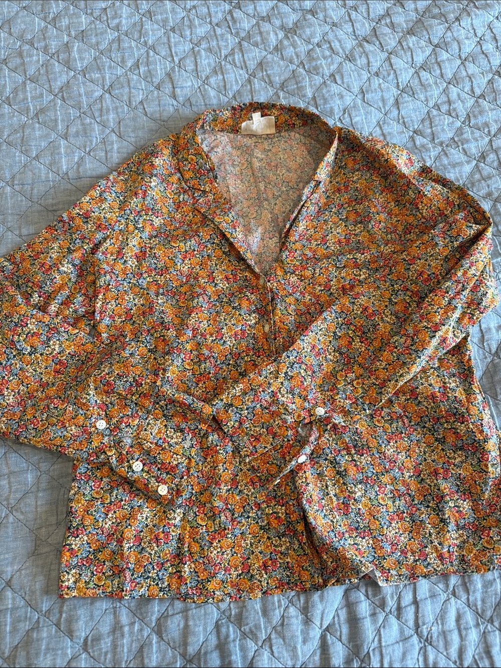 SÉZANE LIKE NEW FLORAL PJ SET SIZE 40 - Picture 4 of 7